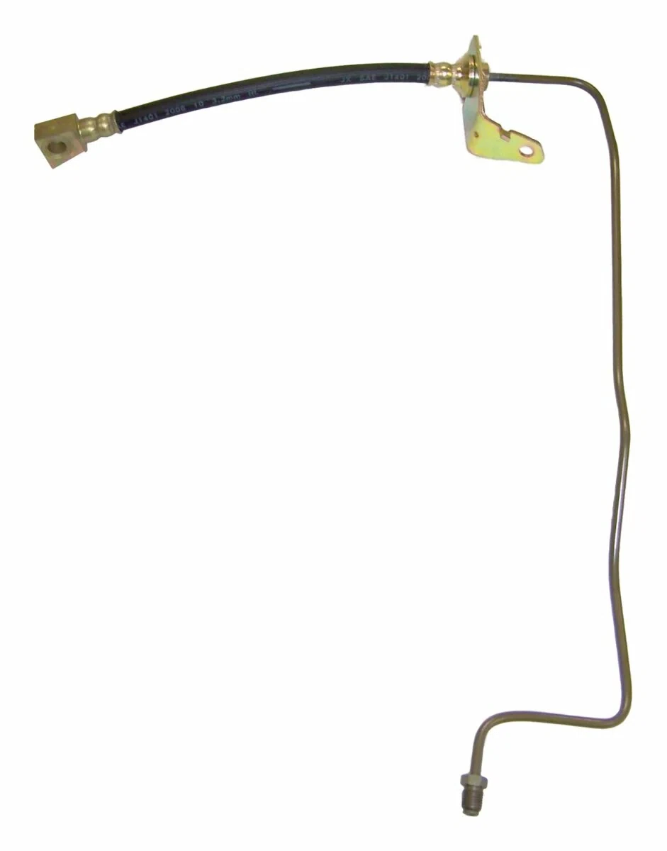 Crown Automotive - Metal Black Brake Hose - 52128431AC